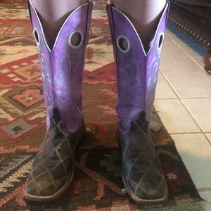 Anderson Bean HP Ladies Boots 13inch top, size 8.5